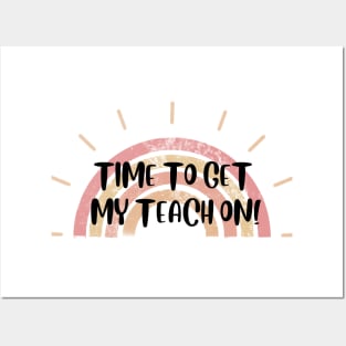 Time to get my teach on! Posters and Art